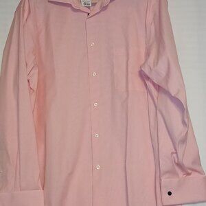 Men pink Pronto Ultimo shirt size 17.5 or 34/35 New